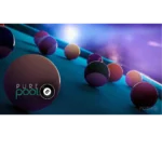 Realistic pool in Pure Pool game