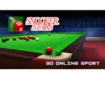 3D snooker table in Snooker Stars online game