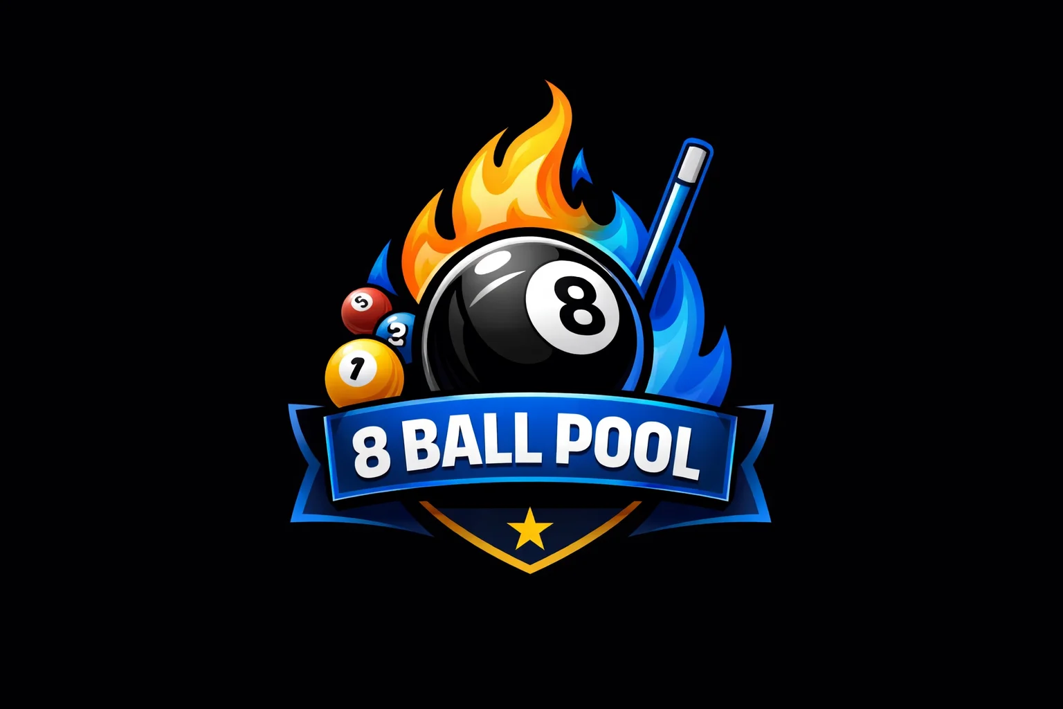 8 Ball Pool Logo