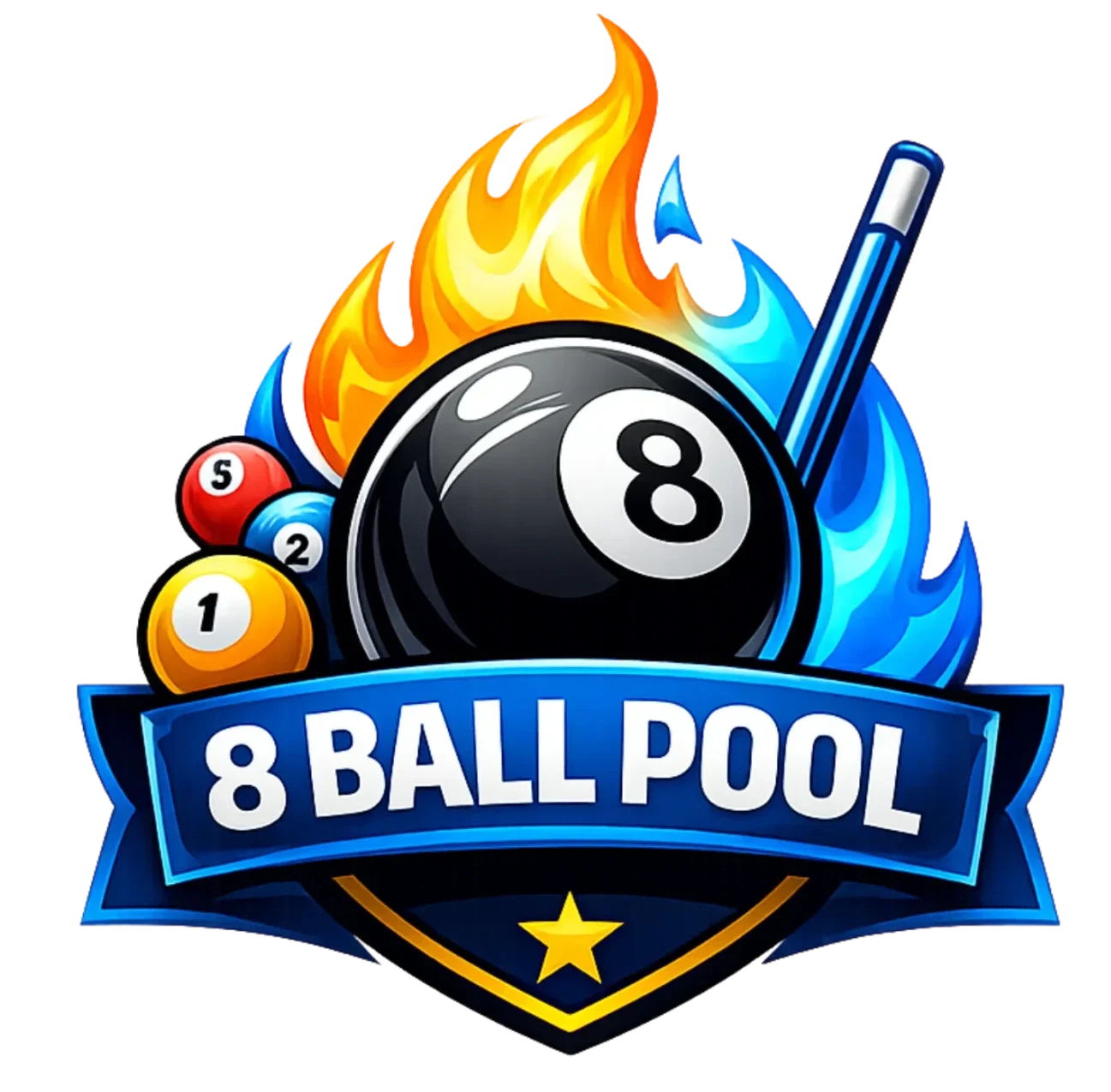 8 Ball Pool Logo